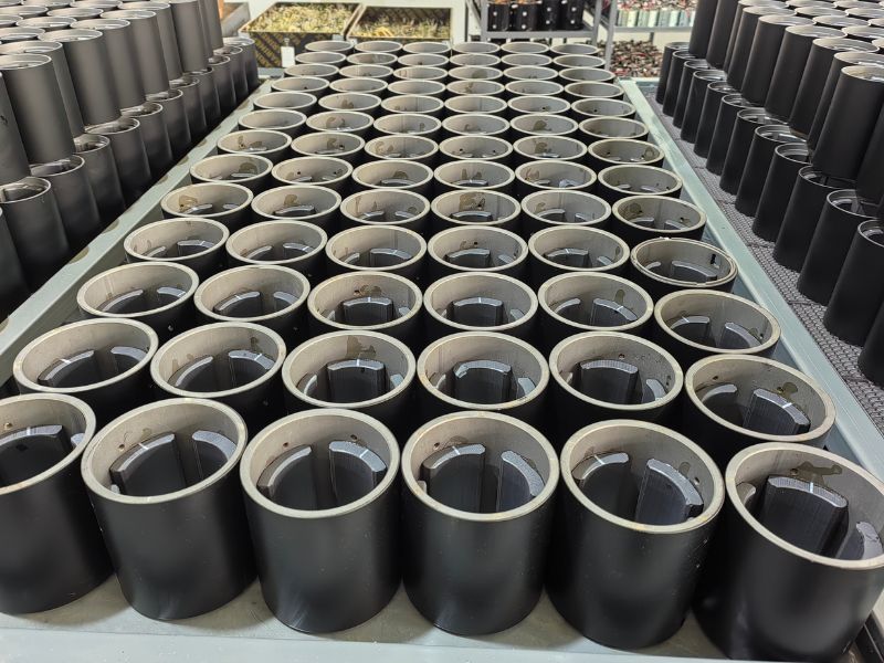stator assembly of a PMDC motor